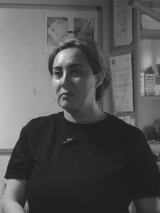 Médica veterinaria y administradora de la Clínica Veterinaria de Graneros, Ángela Giannini.